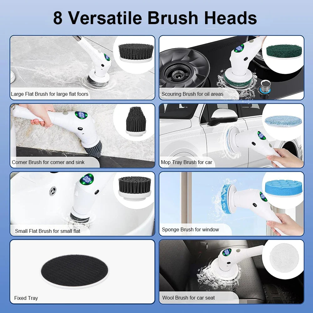 MultiClean™ 8-in-1 Electric Brush